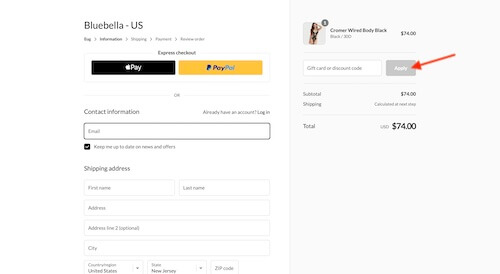 Bluebella coupon discount