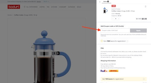 Bodum discount code discount