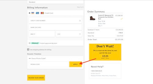 Cat Footwear CA discount code discount