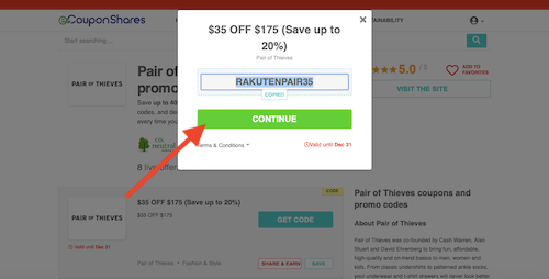 Go to the Pair of Thieves website