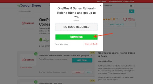 Go to the OnePlus website