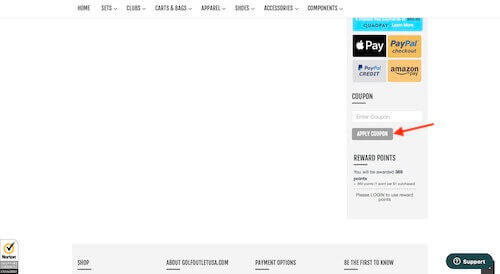 Golf Outlets of America coupon discount