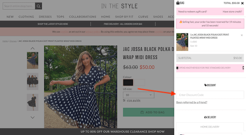 In The Style voucher code discount