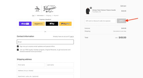 Original Penguin coupon discount