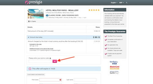 Prestigia.com coupon discount