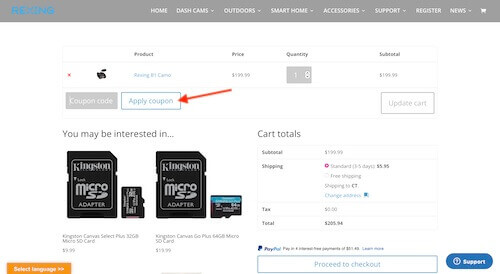 REXING coupon discount