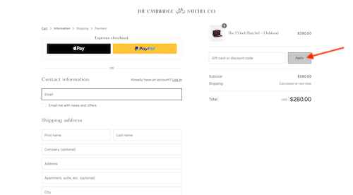 The Cambridge Satchel Company discount code discount