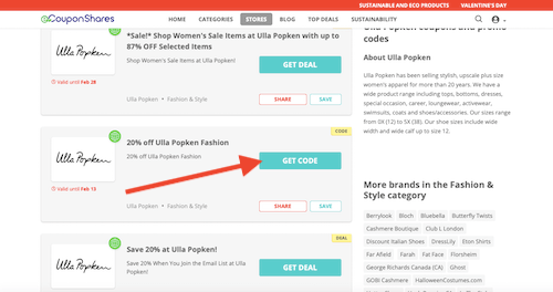 Ulla Popken coupon